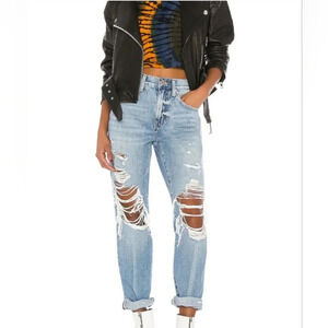 Pistola Presley High Rise Vintage 90's Jeans In Rock or Bust Straight 27